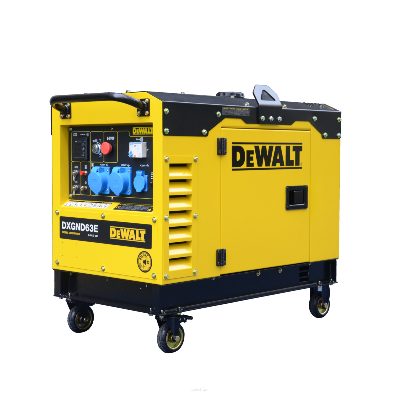 Agregat prądotwórczy DeWalt DXGND63E z silnikiem diesel