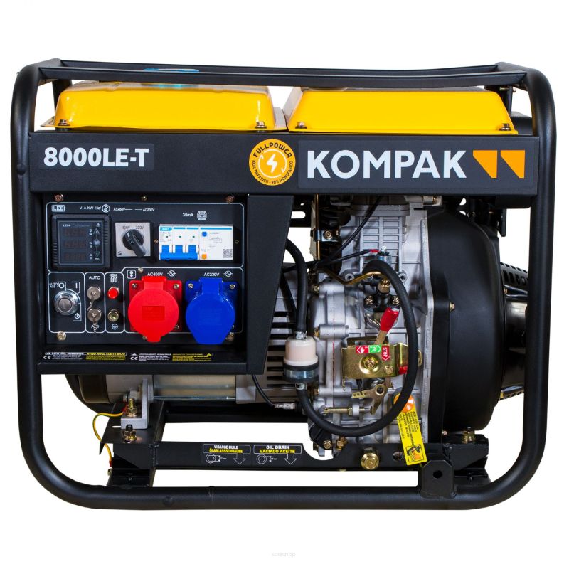Agregat prądotwórczy Kompak K8000LE-T - 8,1 kVA