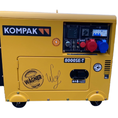 Agregat prądotwórczy Kompak K8000SE-T - 7,9 kVA