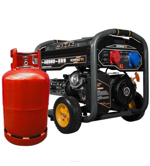 Agregat prądotwórczy Kompak K10000TET - 10 kVA - Dual Fuel